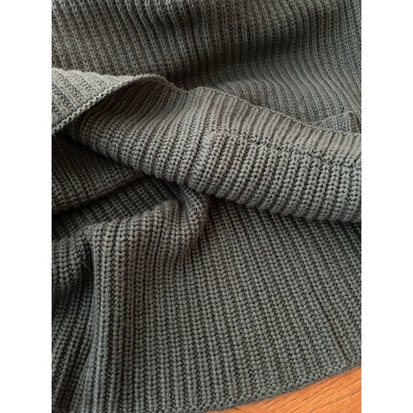 Soft Surroundings Women's Sweater XL Highland Cotton Pocket Snap Long Sleeve - Picture 9 of 11